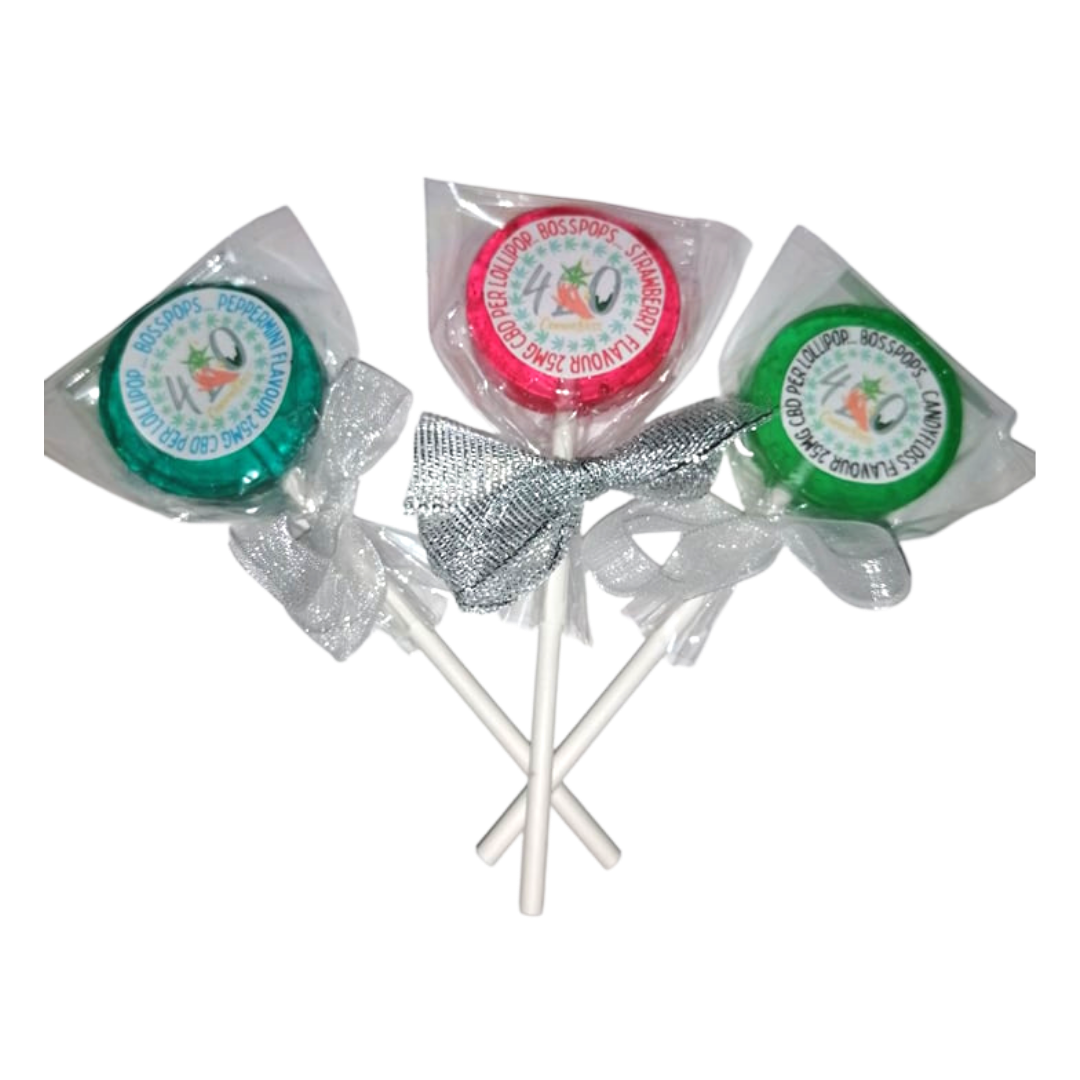 Product example of CBD Lollipops