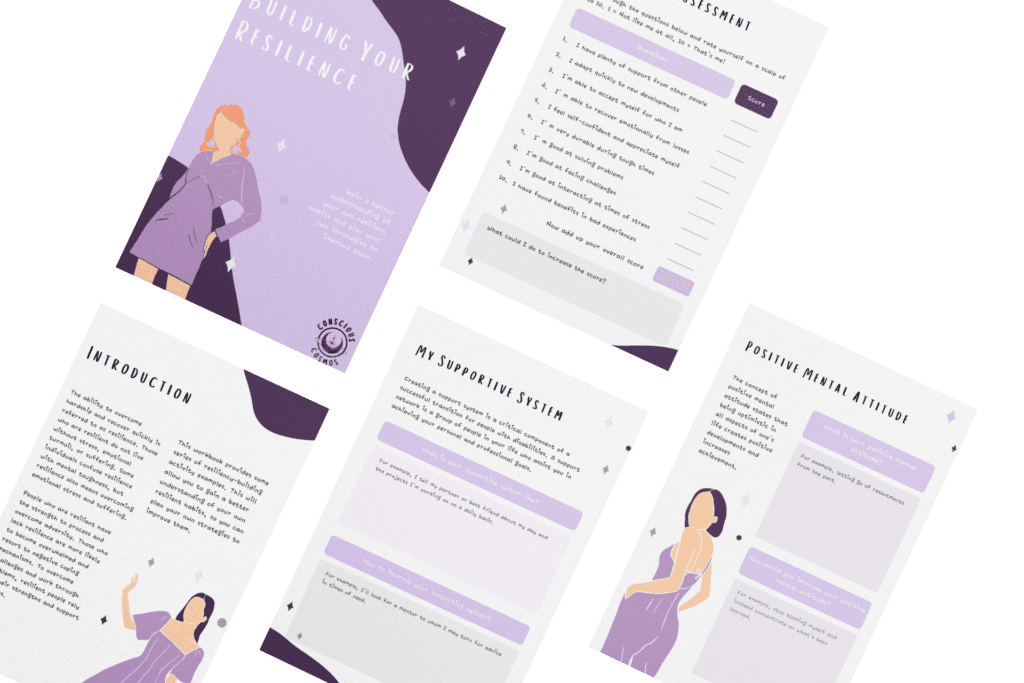 Resilience Workbook PDF - The Strange Apothecary